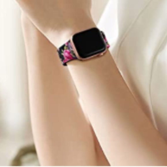 FLAPI Floral Wristband for iWatch 38mm/40mm - Picture 3 of 3